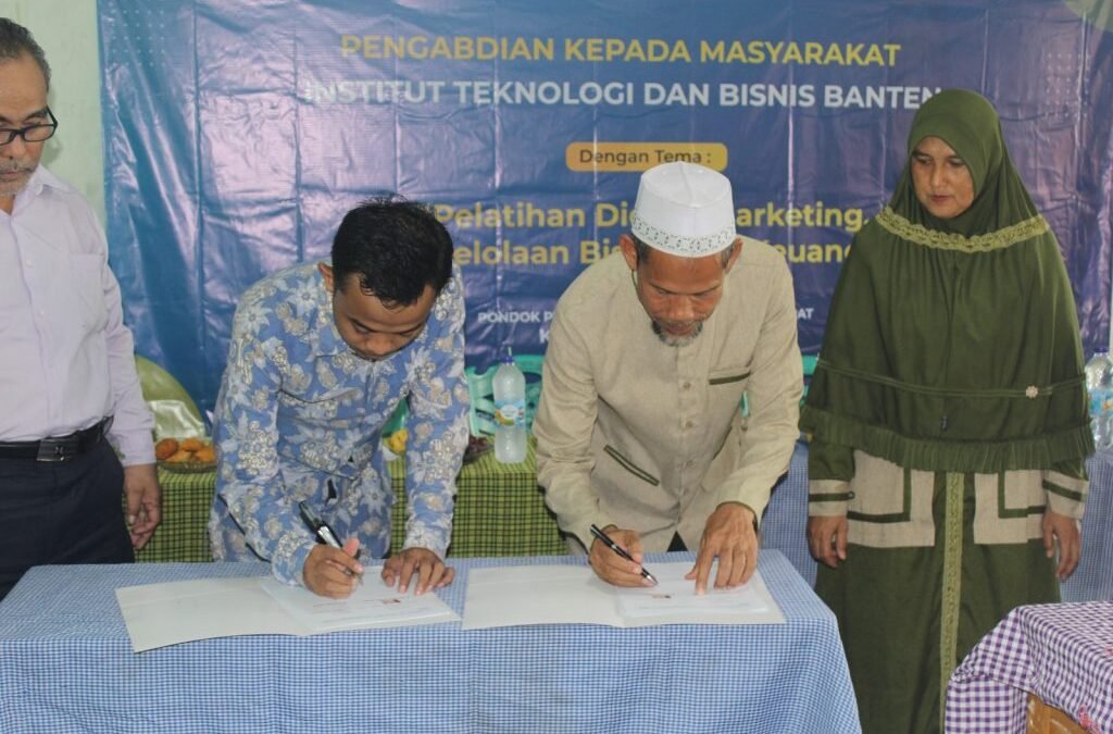 Institut Banten melaksanakan Program Pengabdian Kepada Masyarakat (PKM) di Pondok Pesantren Modern  Daar El-Khairat