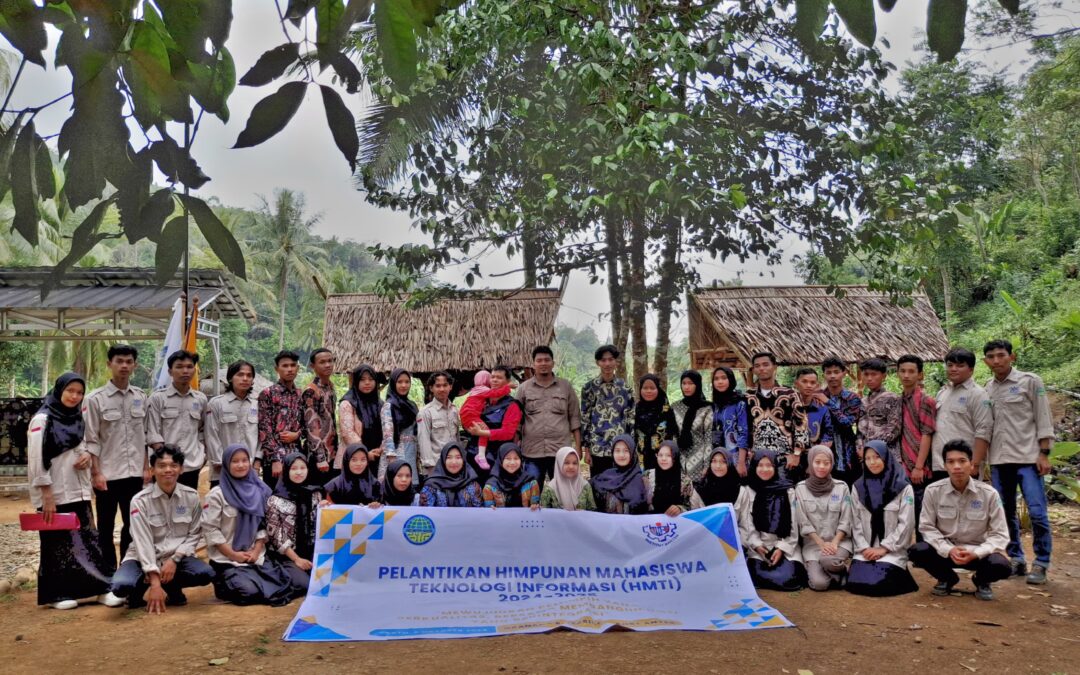 Pembekalan dan Pelantikan Pengurus Himpunan Mahasiswa Teknologi Informasi (HMTI) Masa Bakti 2024-2025