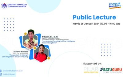 Kuliah Umum Semester Ganjil Tahun Akademik 2023/2024: Institut Banten Gelar Kuliah Umum Bertema Artificial Intelligence dan Cloud Computing