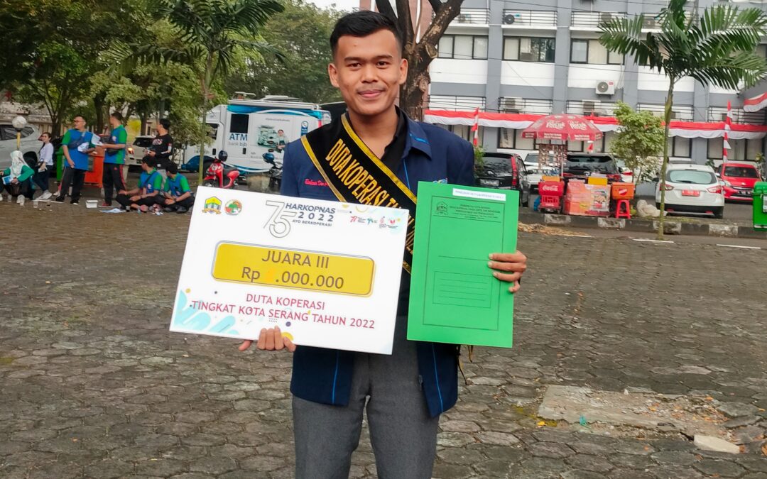Ikut Serta Duta Koperasi Mahasiswa Institut Banten Juara III